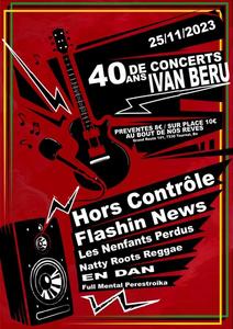 40 ans de concert Ivan Béru