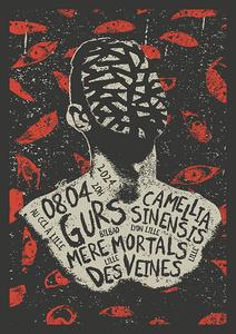 GURS + CAMELIA SINENSIS + MERE MORTALS + DES VEINES @ CCL