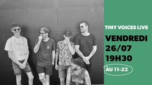 Tiny Voices à 11-22 - Guinguette de la Halte