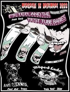Peter and the Test Tube Babies + Anticlockwise au KJBi