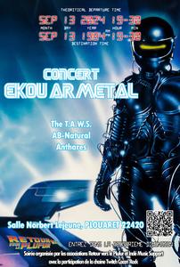 Ekoù Ar Metal festival Retour vers le Plufur