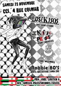 Los [K]soS + Les Nenfants Perdus + Yass Body + Robbie 80's