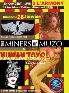 The Miners of Muzo + Human Toys