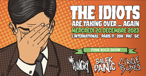 The Idiots are taking over...again : WeHungry x Balek Panic x Circle Dudes