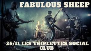 Fabulous sheep en concert aux triplettes social club