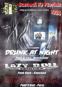 Lazydoll Factice + King Phantom + Drunk At Night