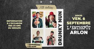 Supermunk + Drunky Nun + DJ Duff à L'entrepôt