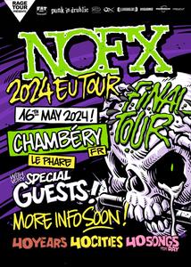 NOFX - Dernière date en France