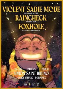 RAINCHECK x FOXHOLE x VIOLENT SADIE MODE