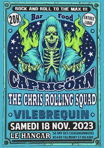 The Chris Rolling Squad + Capricörn + Vilebrequin au Hangar