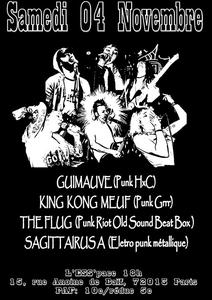 GUIMAUVE / KING KONG MEUF / THE FLUG / SAGITTARIUS A
