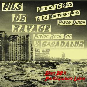 Concert  Fils de Ravage