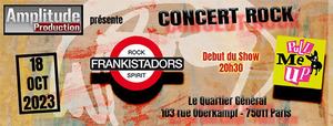 Concert PullMeUp et Frankistadors @ QG Oberkampf