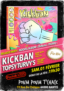 Kickban + Topsy Turvy's