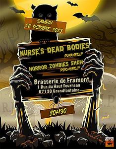 Nurse's Dead Bodies + Horror Zombies Show