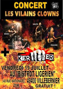 Les Vilains Clowns + Kerfucker