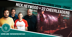 Nick Heywood + 22 Chearleaders