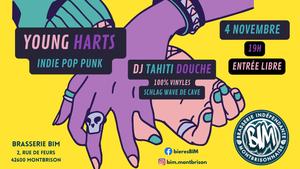 Concert YOUNG HARTS + DJ TAHITI DOUCHE
